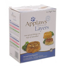Applaws набор "Лакомые кусочки в желе: ассорти" для кошек 6х70г